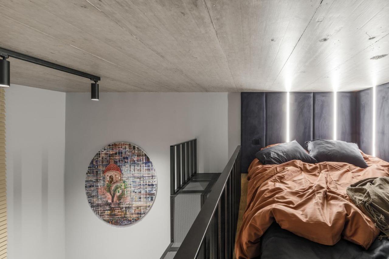Ivis House Modern Apartment In Vilnius Old Town With Balcony VNO Eksteriør billede