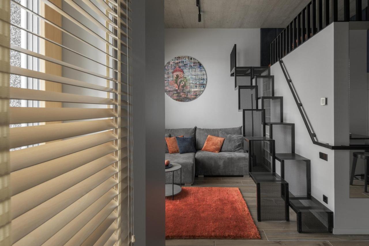 Ivis House Modern Apartment In Vilnius Old Town With Balcony VNO Eksteriør billede