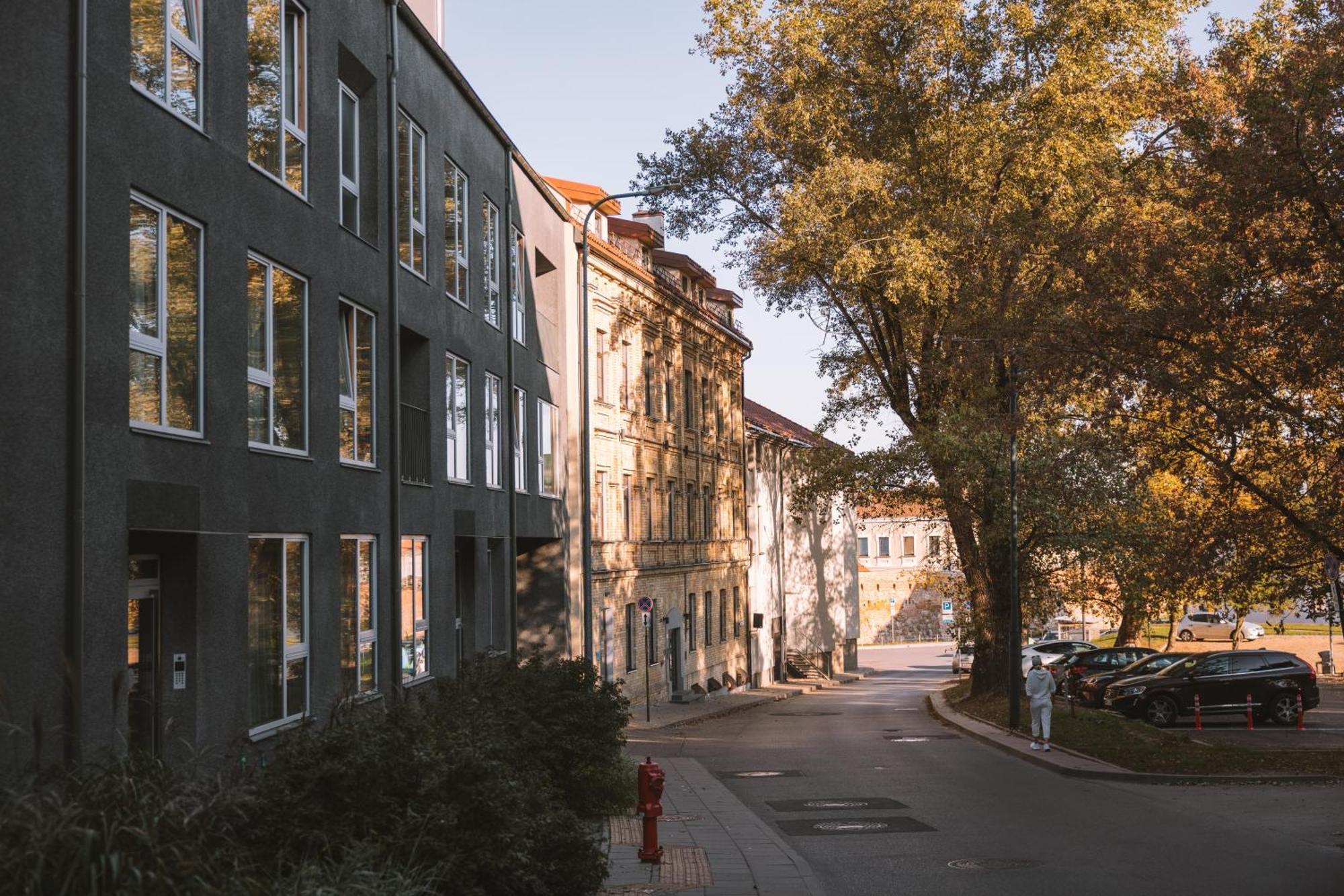 Ivis House Modern Apartment In Vilnius Old Town With Balcony VNO Eksteriør billede